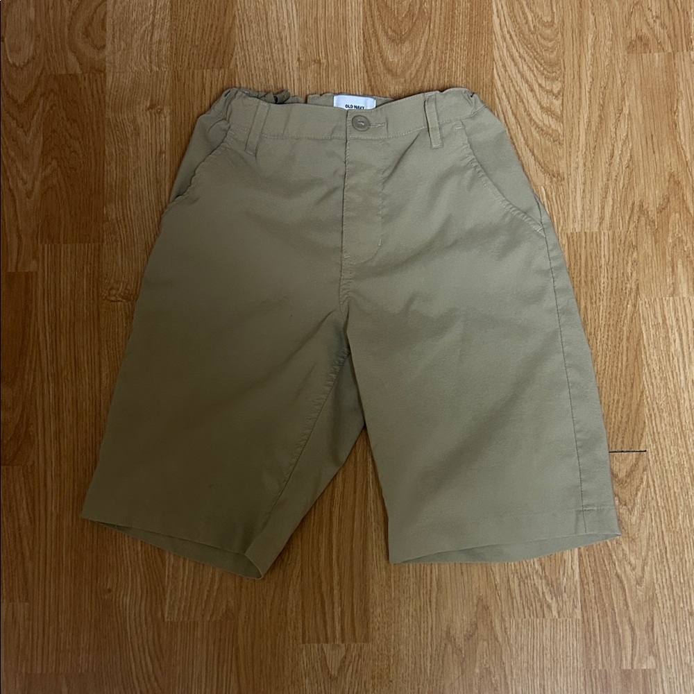 boys athletic khaki Shorts